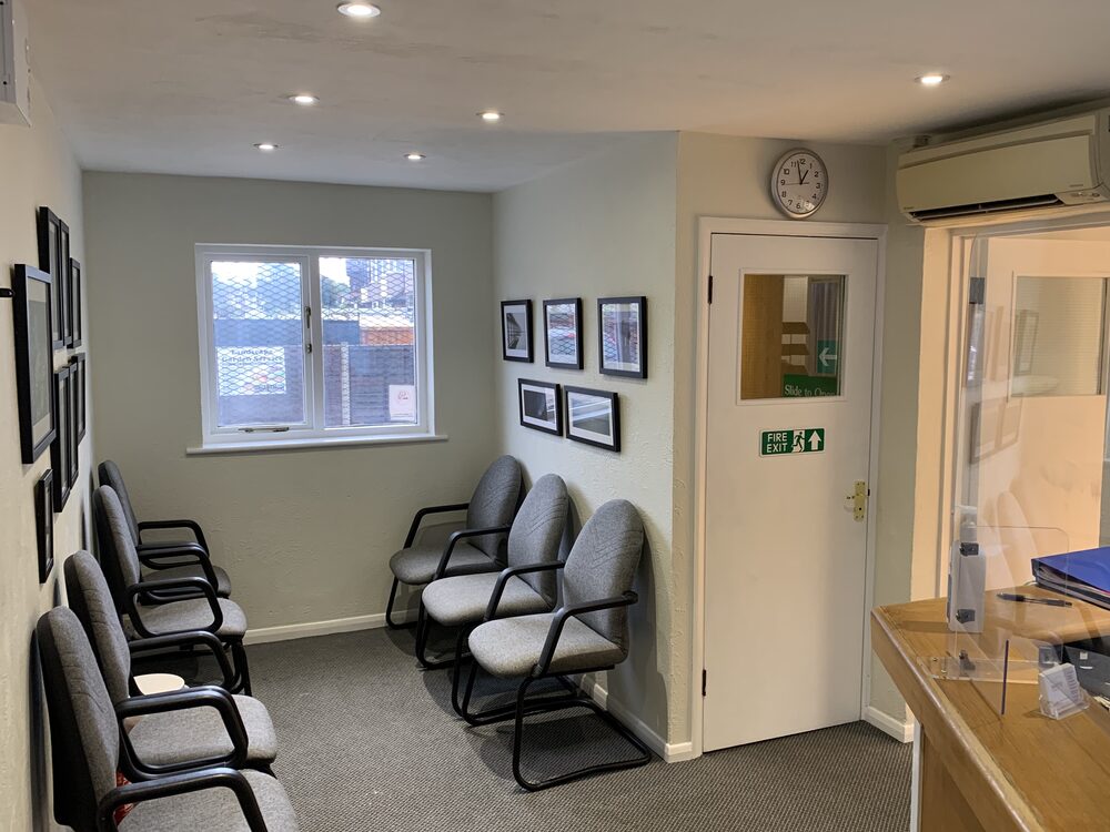 Our waiting room